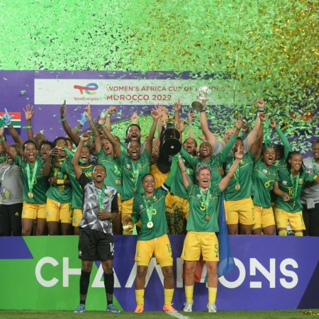 South Africa's Banyana Banyana win the Women's Africa Cup of Unions 2022