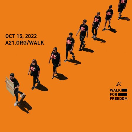 A21 #WalkForFreedom