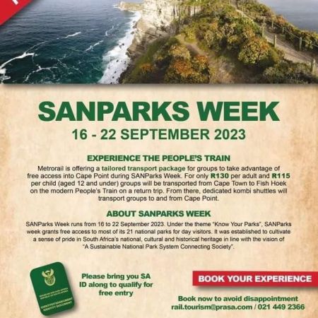South African National Parks Week 2023